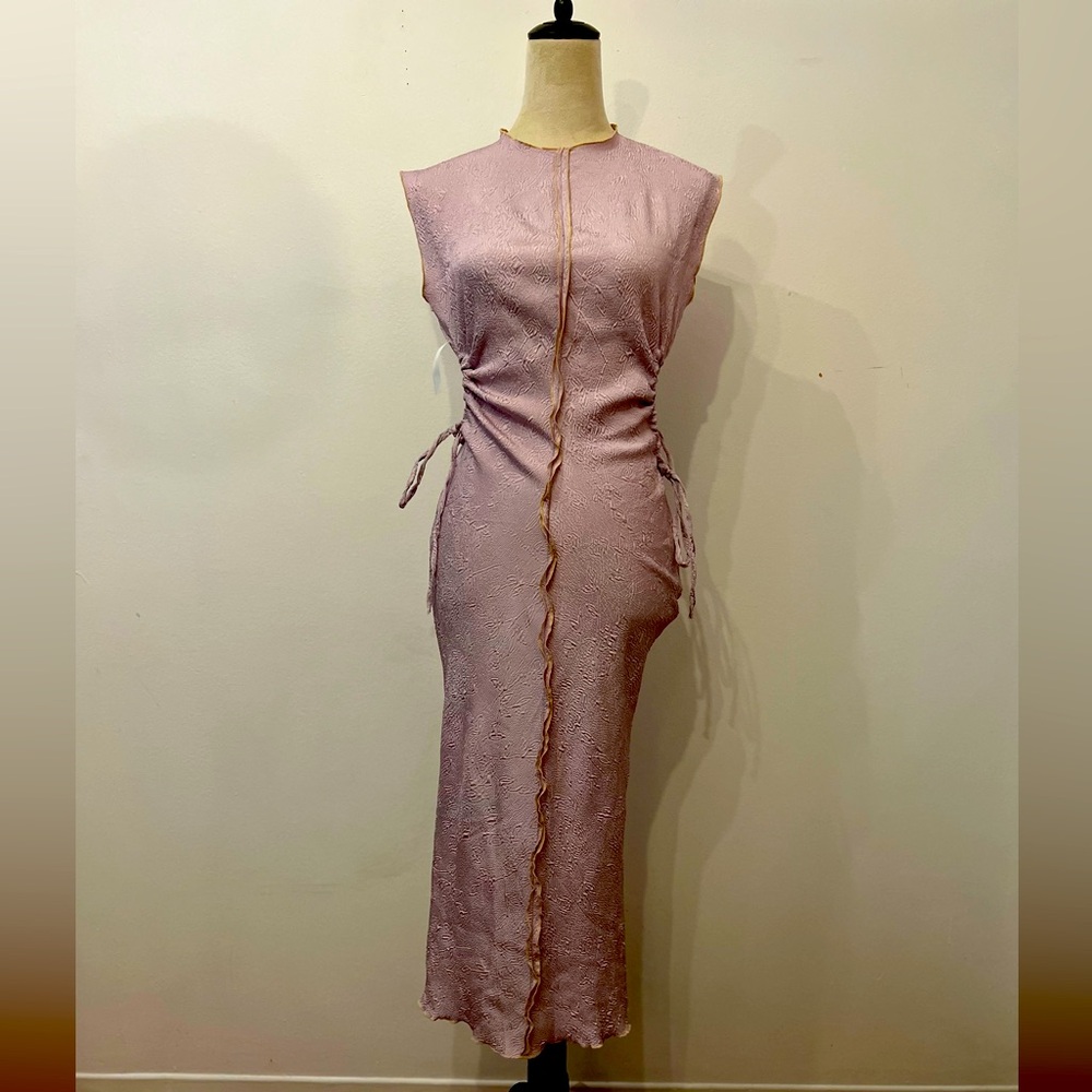FIND ME NOW - lilac cutout midi dress (size M)